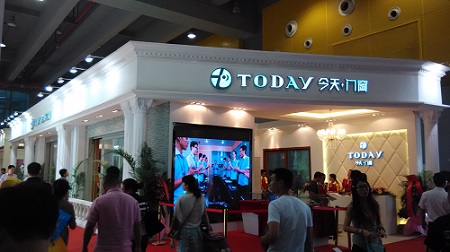 2020中部（長沙）建博會(huì)260平方的歐式風(fēng)格展會(huì)特裝設(shè)計(jì)搭建
